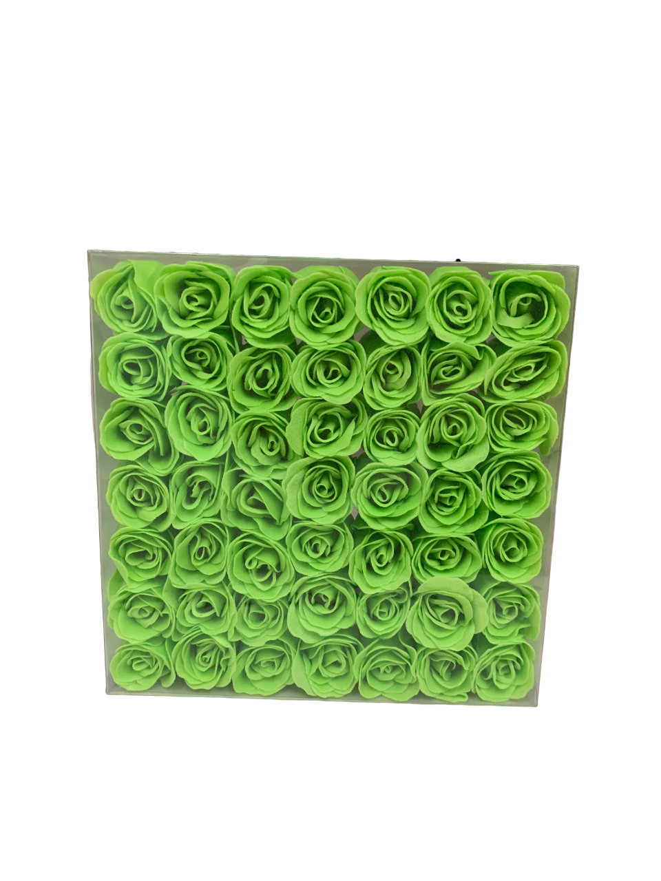 Dry Bath Soap Green Rose Box